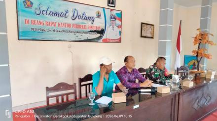 Musdes Rencana Pelaksanaan Kerja Sama Desa Dengan Kejaksaan Negeri Buleleng